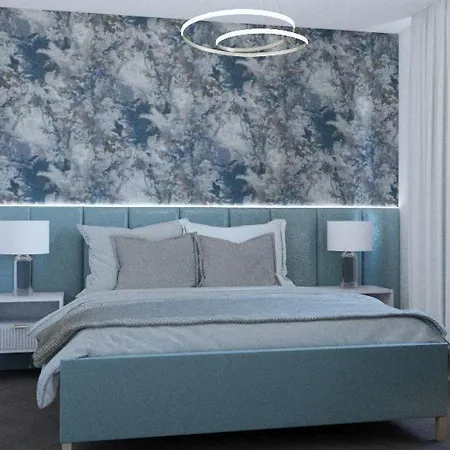 3 Bedrooms Premium Bella Blue For 8 Guests With Ac And Free Out Side Parking Rzeszów